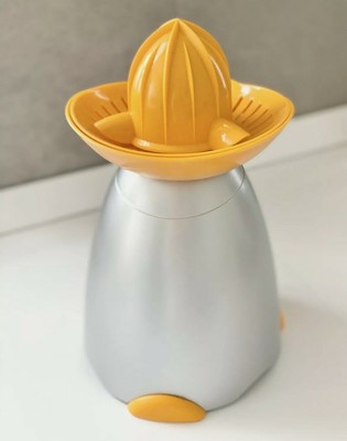 Brandani Spremiagrumi Manuale a Leva  Acciaio  con Contenitore Brandani 
