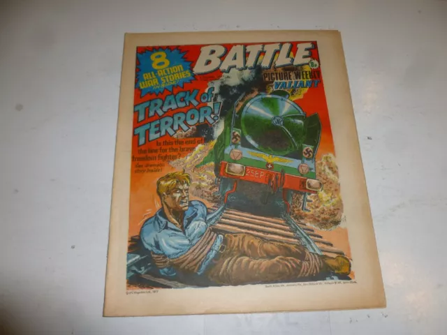 BATTLE PICTURE WEEKLY & VALIANT Comic - Date 01/10/1977 - UK Paper Comic