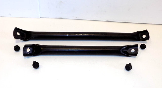 Dash Steering Column Lower Support Brace SET w/ Bolts 1985 OEM C4 Corvette LH RH
