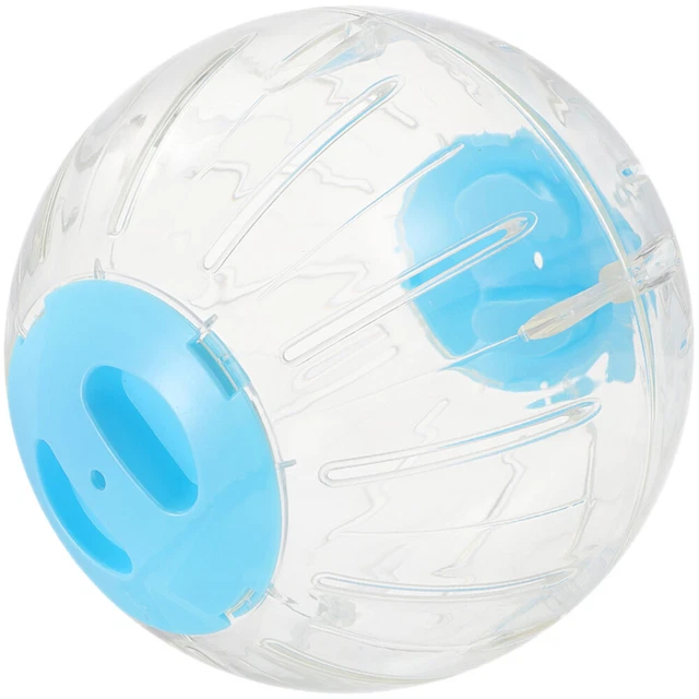 Bola de ejercicio hámster transparente enana hámster bola para correr animal pequeño ejercicio Sup