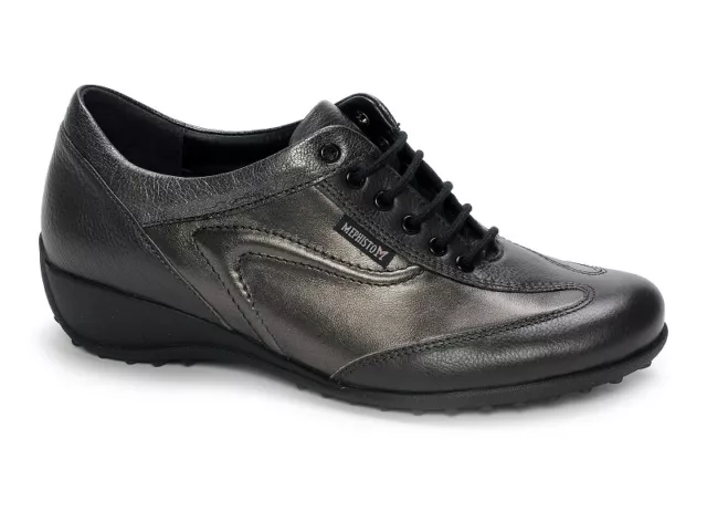 chaussures neuves Mephisto modèle Leccia en cuir gris taille 35,5 (pa)