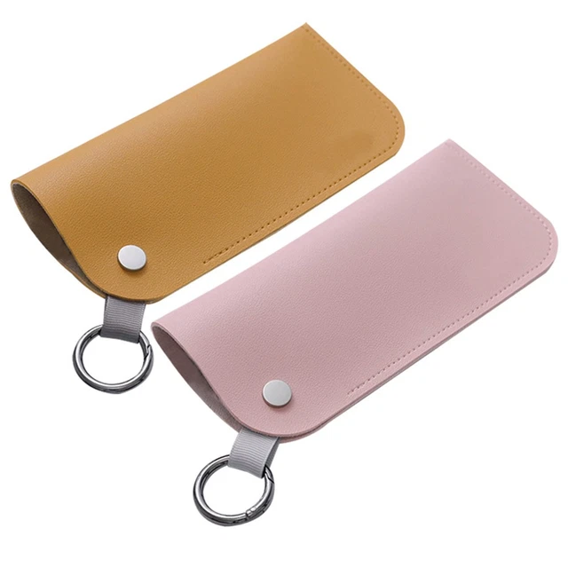 Lot 6 Étuis Lunettes Souples Cuir PU – Pochette Étui Lunettes De Soleil Homme Femme Enfant Étanche Portable