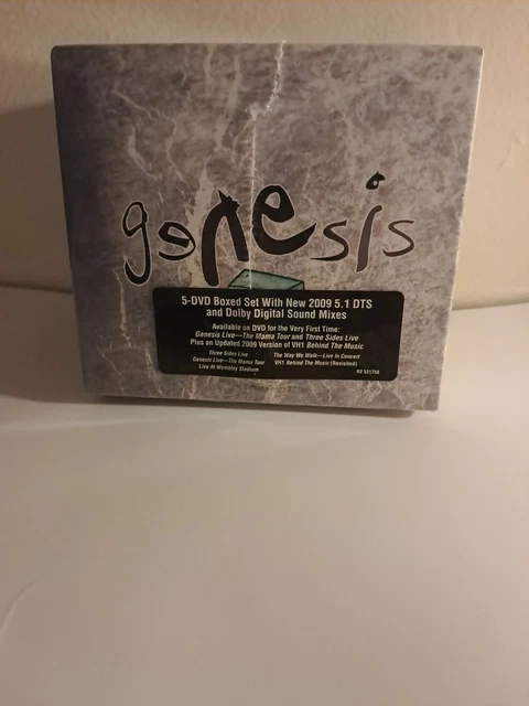 GENESIS THE MOVIE Box 1981 - 2007 DVD Boxset Prog Rock NTSC