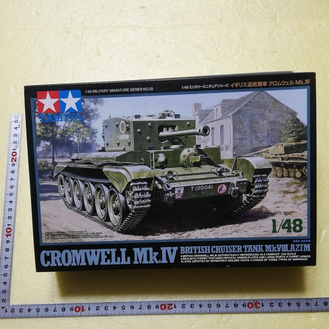 1/48 TAMIYA CROMWELL MK. Châssis moulé sous pression I British Cruiser ...