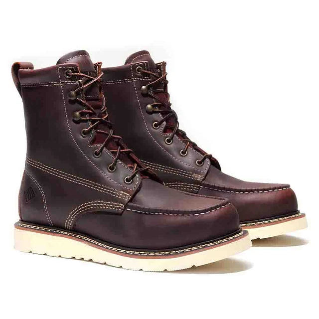 Bottines Paraboot Imbattable - Cuir Acajou Bordeaux - Pointure 47 EU - Neufes Avec Petits Défauts - Semelle Caoutchouc - Made In France