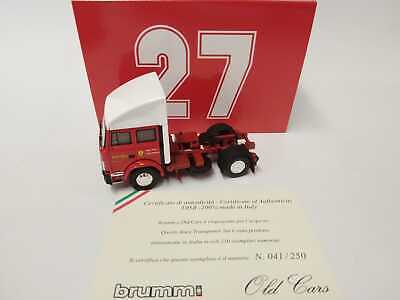 Brumm Brumm Old Cars Fiat Iveco 190 Ferrari race transporter Villeneuve 1982 1/43 TS05 