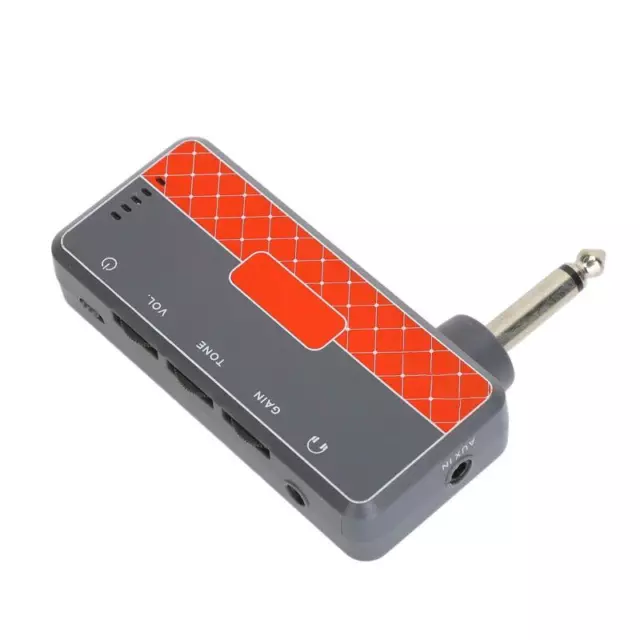 Portable Electric Guitar Headphone Amp Pocket Amplifier for Guitarists