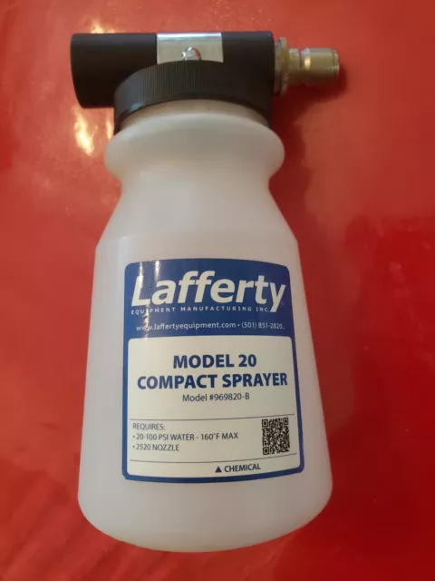 Lafferty Model 20 Compact Sprayer Part Number: 969820-B