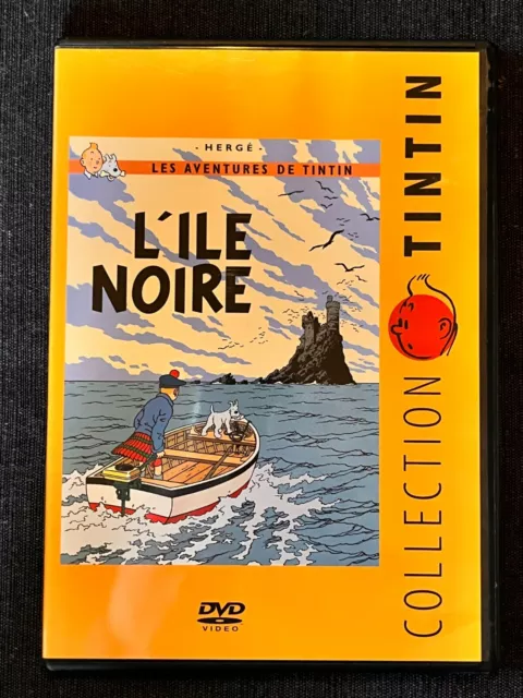 Collection Tintin L'ile Noire Herge  Dvd Citel Video 2010 Neuf