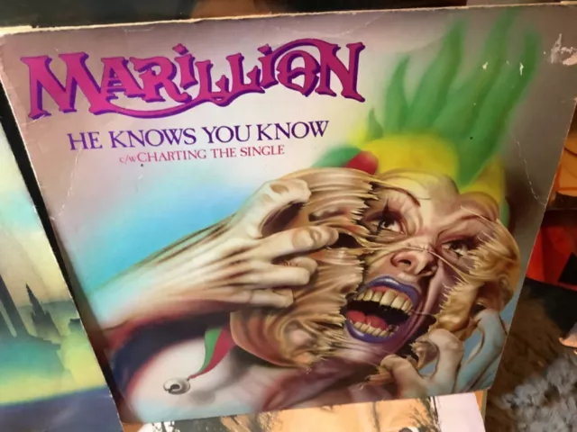 Marillion He Knows You Know 7" 1983 **EX/EX**FREE POST*