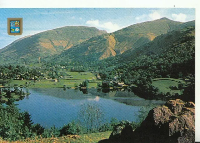 Cumbria Postcard - Grasmere from Red Bank - Ref TZ8189