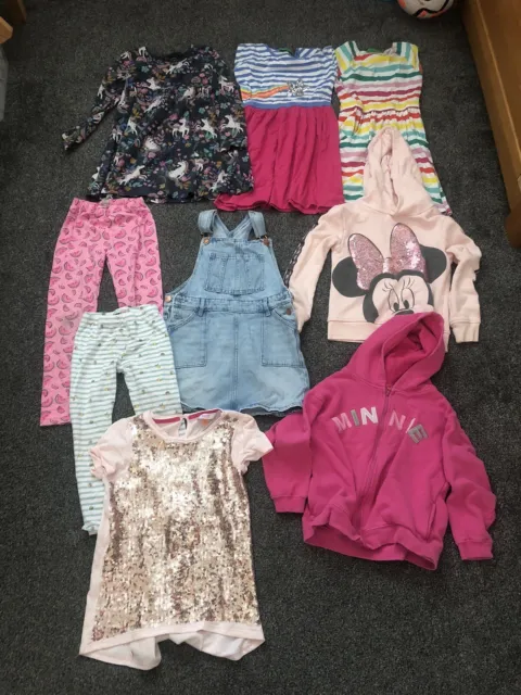 Girls Age 7-8 Years Clothes Bundle Next M&S Ted Baker Christmas Dress Leggings