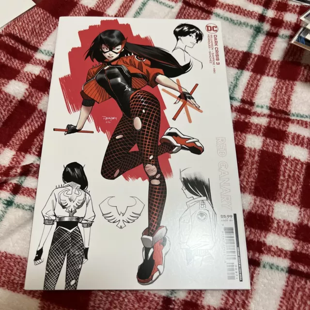 Dark Crisis #3 Dan Mora Variant 1st App Of Red Canary DC Comics