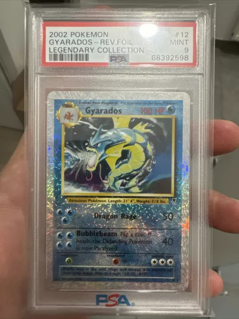 Gyarados 12/110 Holo Reverse Legendary Collection PSA 9 🔥🍀