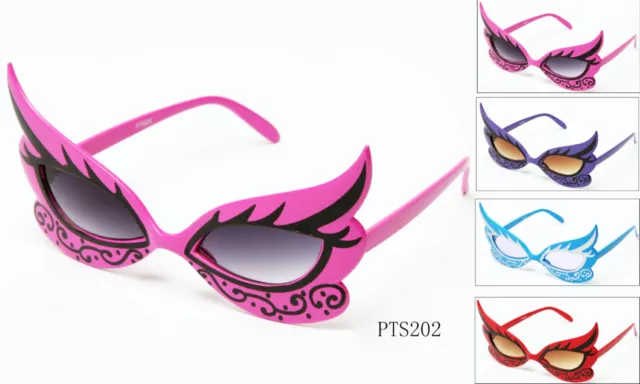 Butterfly Masquerade Costume Glasses with Pattern Frame Party Props Birthday Fun