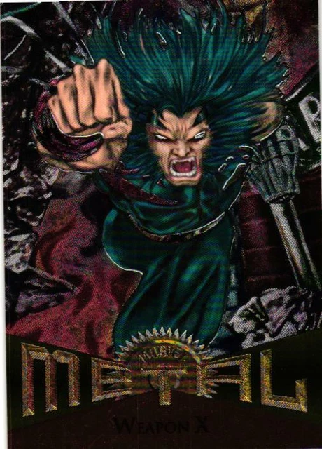 1995 Marvel Metal Single Complete Your Set Pick Your Card