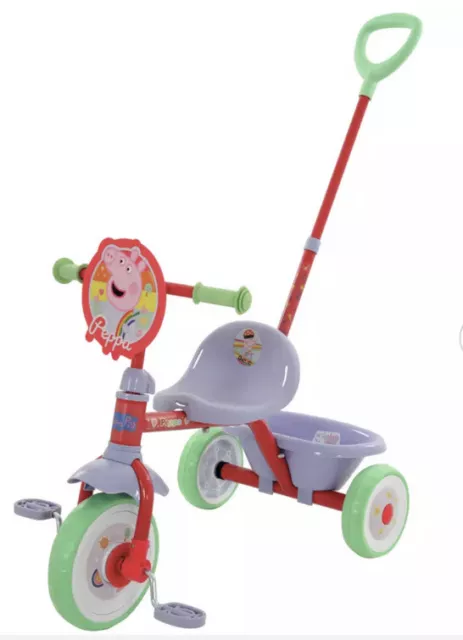 Peppa Pig My First Trike New Design Ride on ( box is damaged)