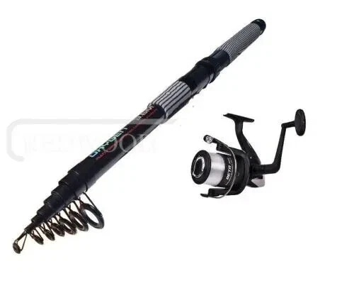 NGT Travel Telescopic Sea Fishing Rod 10 Ft Or 12ft Beach Caster