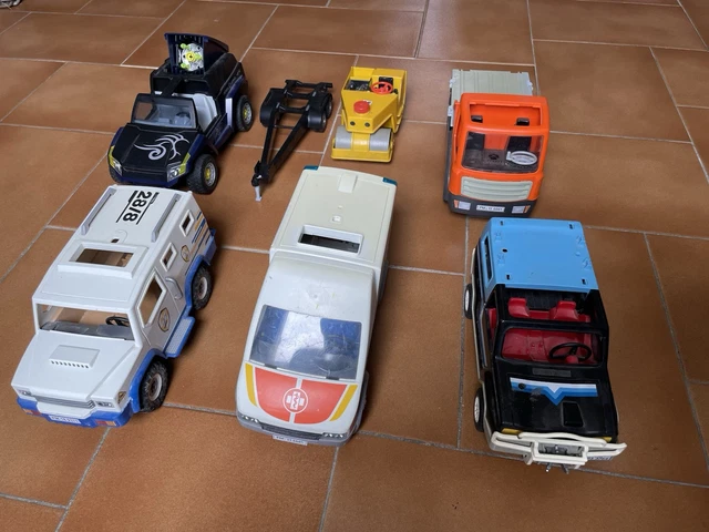 Lot de véhicules de pompiers allemands échelle HO - Jeux & Jouets