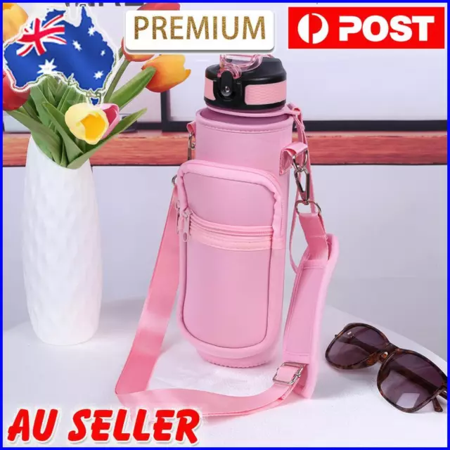 1000ML Water Bottle Insulated Cover Bag Holder Travel Uesful Case Carrier Holder