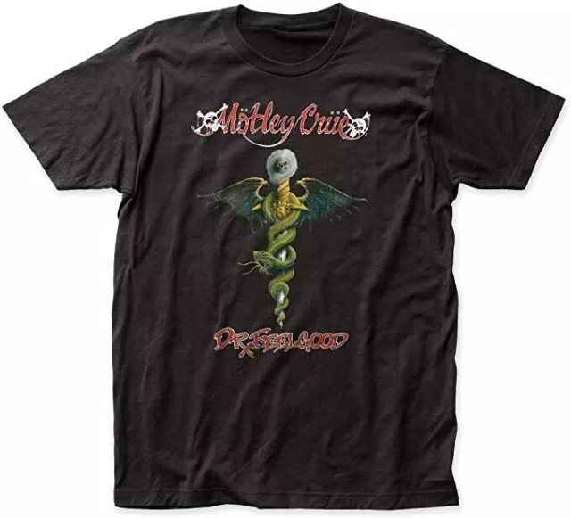 SALE! - MOTLEY CRUE T-Shirt Dr Feelgood Logo Tee Brand New S-5XL