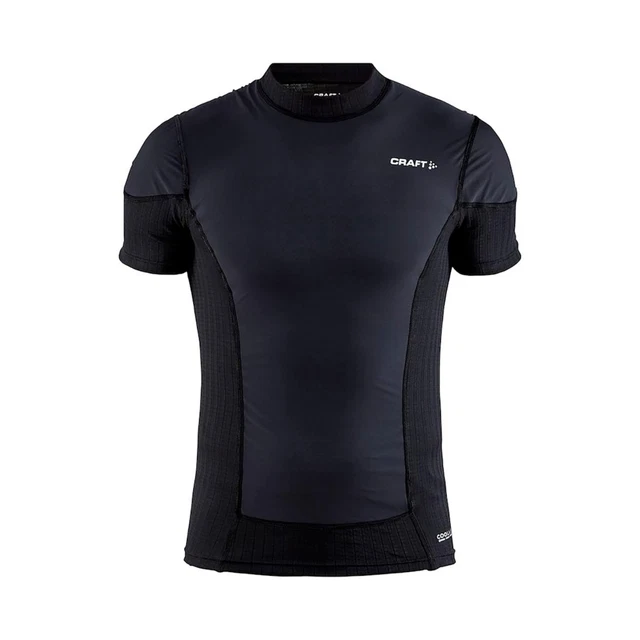 Craft Active Extreme X Wind Short Sleeve Baselayer - Black/Granite - Large