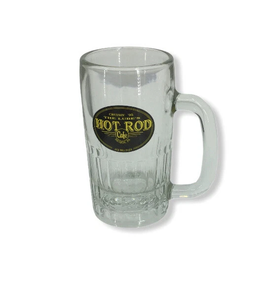 VINTAGE THE LUBES Hot Rod Cafe Beer Mug Sharon PA Cruisin 1995