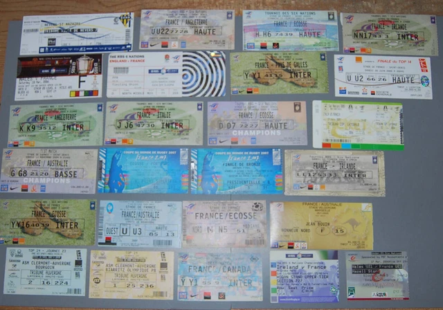 ANCIEN BILLET MATCH Foot PSG Va OM EUR 10,00 - FR
