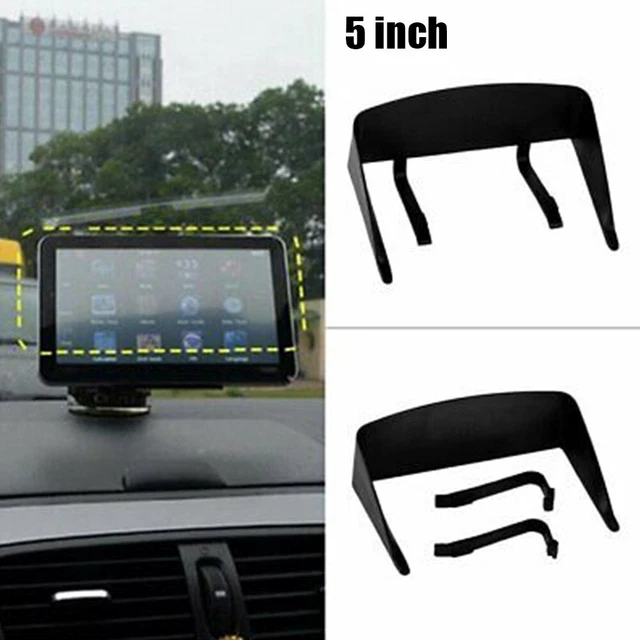 Tout Neuf GPS Navigator Pare Soleil Pièces Remplacement Véhicule Bouclier 12.7cm