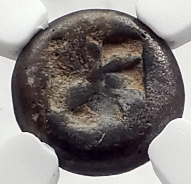 Greek Island of LESBOS Authentic Ancient Archaic Sixth Stater Coin NGC i72726 2