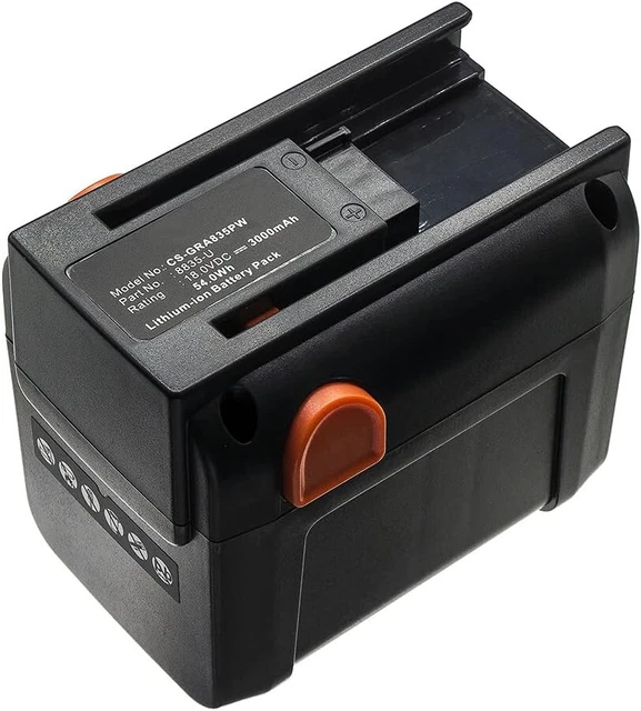 Batterie 18V 2,5Ah Tecmana - Compatible Tondeuses Robots Gardena, Husqvarna, Flymo