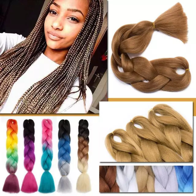 Jumbo Braid Braids Haarverlängerung Kanekalons Hair Extensions Flechten Crochet