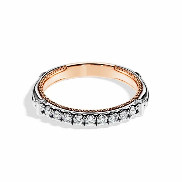 FASCIA ETERNITY DONNA Diamante Coltivata In Laboratorio Certificata - Foto 7