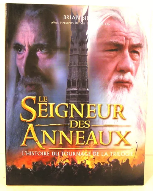 livre du film - le seigneur des anneaux -l'histoire du tournage de la trilogie