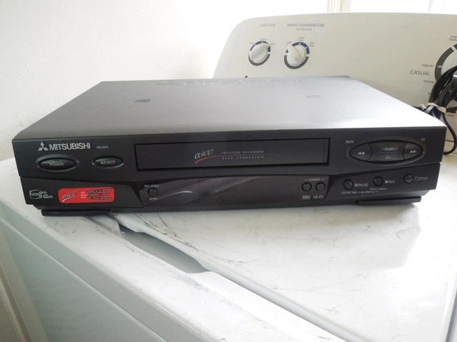 Magnétoscope Mitsubishi HS-F621V Compact VHS - Fabriqué En France - Testé Et Fonctionne