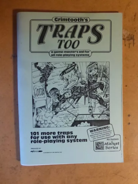 Grimtooth's Traps Too By Flying Buffalo for all systems Rolemaster D&D AD&D etc