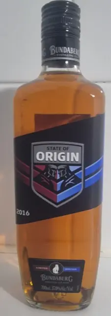 Bundaberg Rum State of Origin Edition 700ml Bottle (2016 Release)