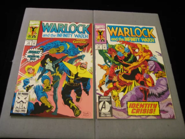 WARLOCK And The Infinity Watch #14 And #15  (1993, Marvel Comics)