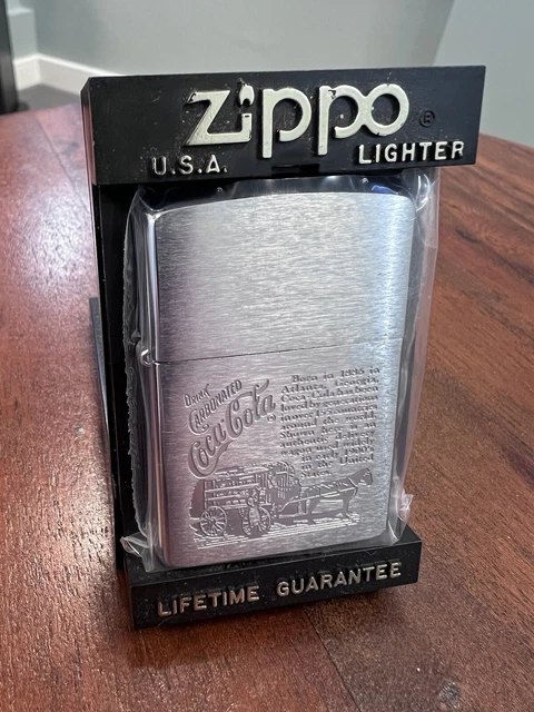 Zippo Brushed Chrome Windproof Lighter 200, New In Box - Foto 9