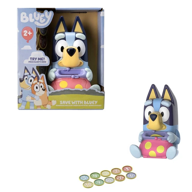 VTech Bluey Qui Danse Et Parle – Figurine Interactive De 17 Cm Avec Musiques Et Lumières – Cadeau Parfait Pour Enfant De 3 à 7 Ans – Version Française