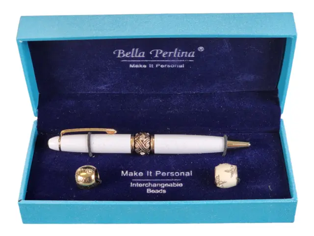 Bella Perlina Make it Personal Pen Set Interchangeable Beads Bling Bling