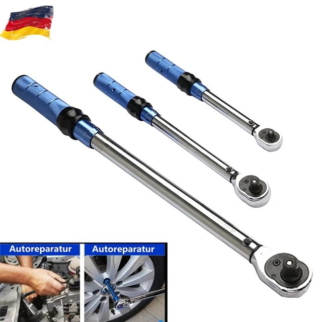 Drehmomentschlüssel 3/8" Zoll 10-60 Nm Werkzeug Drehmoment Schlüssel DE
