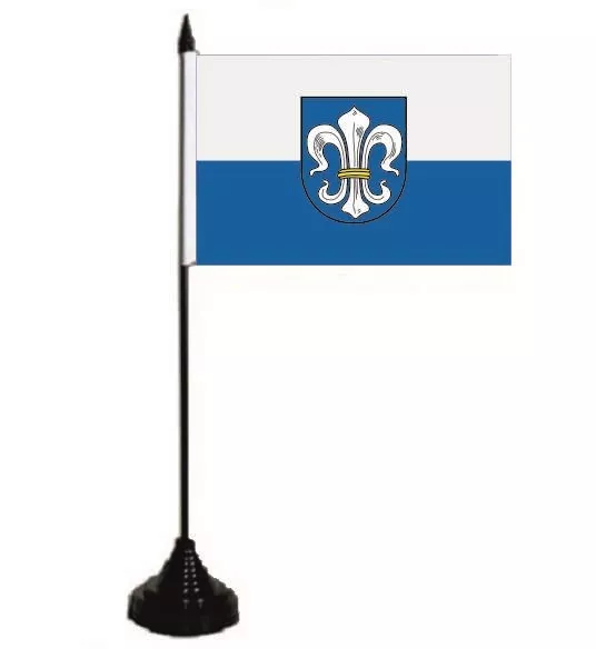 Tischflagge Burrweiler Fahne Flagge 10 x 15 cm