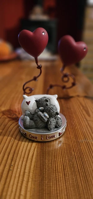 ME TO YOU Tatty Teddy Figurine love heart photo holder within