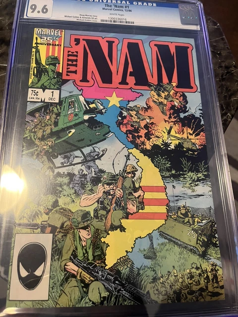 The 'Nam #1 CGC 9.6 (Dec 1986, Marvel)