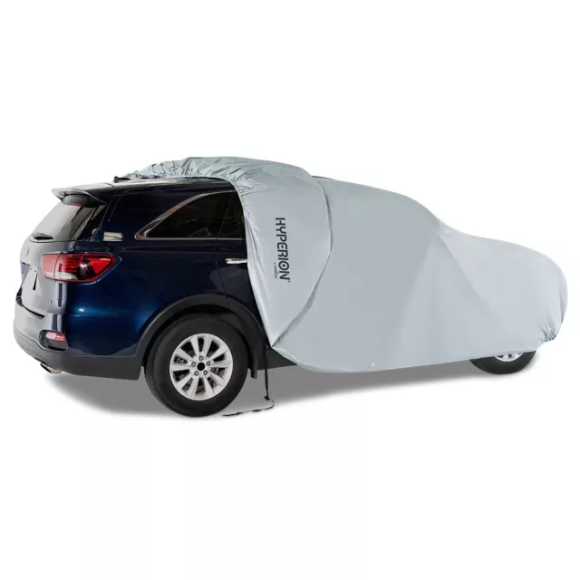 Hyperion SUV Cover with Built-In Solar Charger for SUVs up to 240" Long