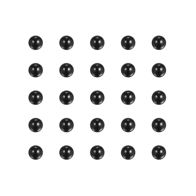 30 bolas de nitruro de silicio bola de precisión G5 de 3 mm de diámetro para rodamientos, negras