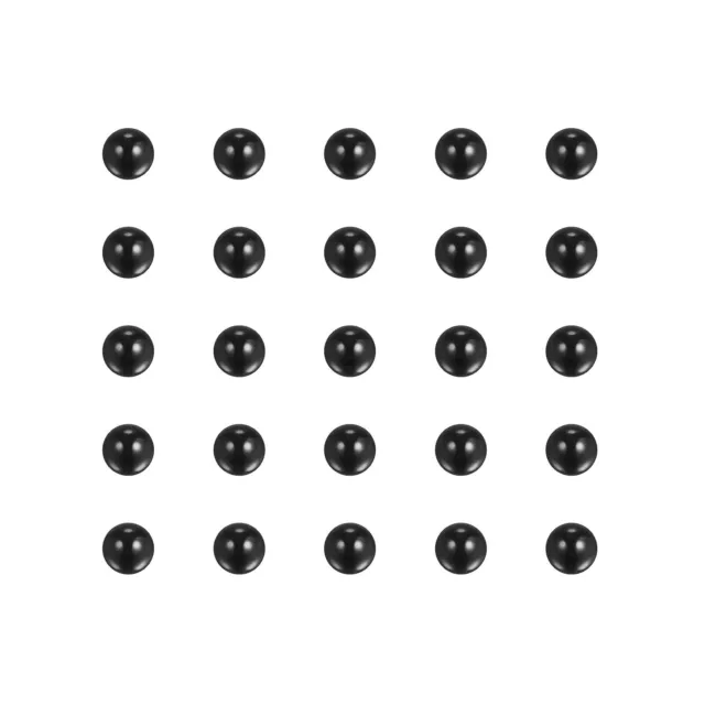 30 pz sfere di nitruro di silicio diametro 3 mm G5 sfera di precisione per cuscinetti, nero