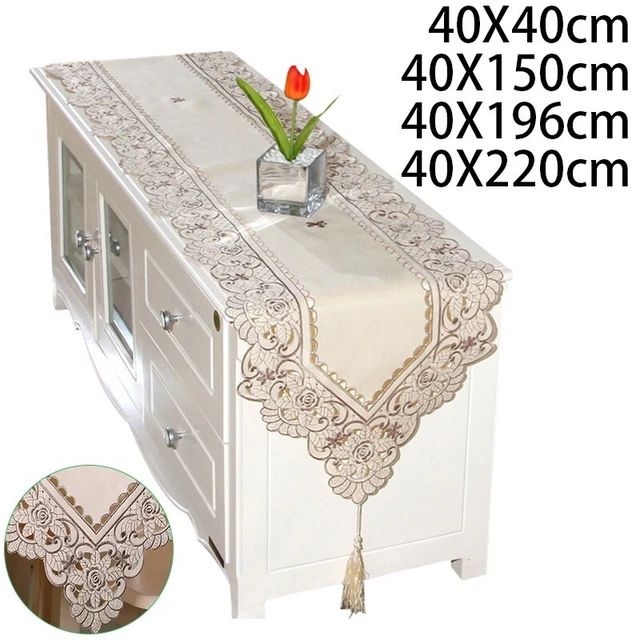 Decoración Corredor de mesa Estilo rústico Escritorio Inicio Boda Cocina