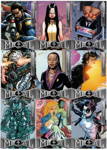 2020 2021 Marvel X-Men Metal Universe Base Card You Pick Complete Your Set 1-200